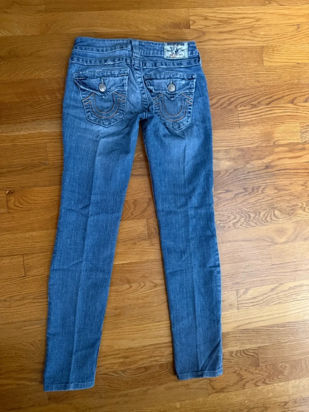Blue Women's Slim Fit Jeans - Picture 2 of 3